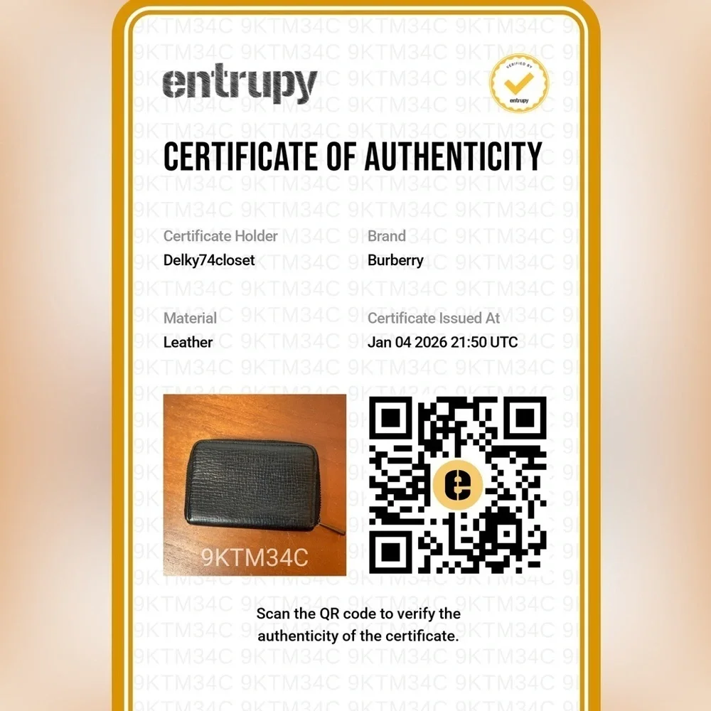 Burberry Leather Wallet